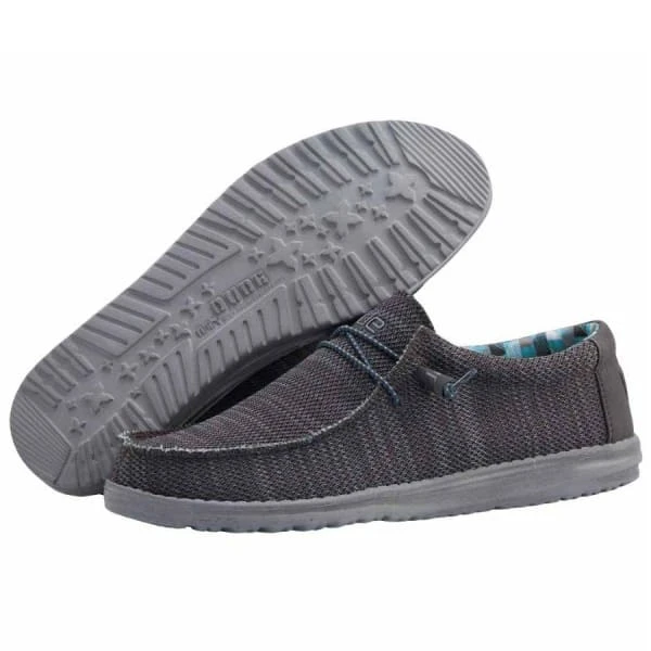 HEY DUDE Men's Wally Sox Classic Shoes 3 HEY DUDE Men's Wally Sox Classic Shoes - Image 3