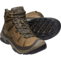 KEEN Men's Circadia Mid Waterproof Hiking Boots -All Shoe Shop 2081643 203 alt3