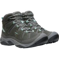KEEN Women's Circadia Mid Waterproof Hiking Boots, Wide 8 KEEN Women's Circadia Mid Waterproof Hiking Boots, Wide -All Shoe Shop 2081646 005 alt2