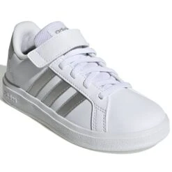 ADIDAS Girls' Grand Court Leather 2.0 Sneakers -All Shoe Shop 2081704 007 alt2