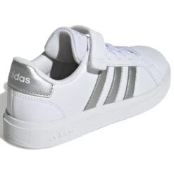 ADIDAS Girls' Grand Court Leather 2.0 Sneakers -All Shoe Shop 2081704 007 alt3