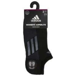 ADIDAS Women's Superlite 3-Stripe No Show Socks, 3 Pack 11 ADIDAS Women's Superlite 3-Stripe No Show Socks, 3 Pack -All Shoe Shop 2082050 001 alt5