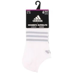 ADIDAS Women's Superlite No Show Socks, 6 Pack -All Shoe Shop 2082051 101 alt6