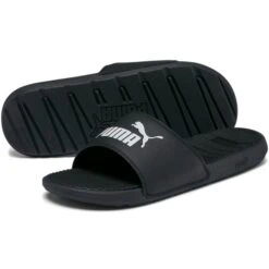 PUMA Men's Cool Cat Slides -All Shoe Shop 2082314 001 alt2