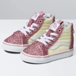 VANS Infant/Toddler Girls' Sk8-Hi Zip Sneakers -All Shoe Shop 2082377 607 alt2