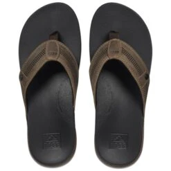 REEF Men's Cushion Lux Flip Flops -All Shoe Shop 2082469 001 alt2