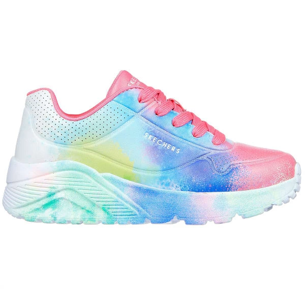 SKECHERS Girls' Uno Lite - Splatter Shines Sneakers 2 SKECHERS Girls' Uno Lite - Splatter Shines Sneakers - Image 2