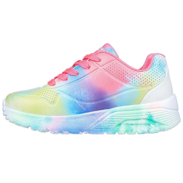 SKECHERS Girls' Uno Lite - Splatter Shines Sneakers 3 SKECHERS Girls' Uno Lite - Splatter Shines Sneakers - Image 3
