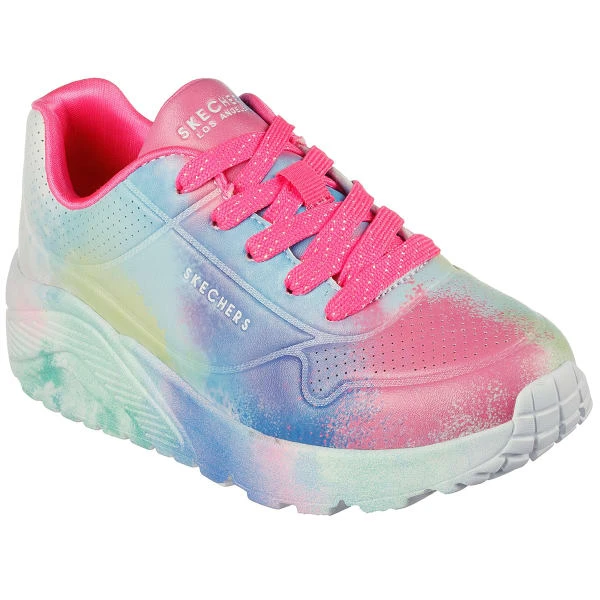 SKECHERS Girls' Uno Lite - Splatter Shines Sneakers 1 SKECHERS Girls' Uno Lite - Splatter Shines Sneakers
