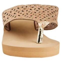 OLIVIA MILLER Women's Shimmer Wedge Sandals -All Shoe Shop 2082915 205 alt3