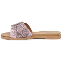 OLIVIA MILLER Women's Mia Buckle Slide Sandals -All Shoe Shop 2082920 607 alt2