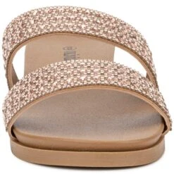 OLIVIA MILLER Women's Juliette Slip-On Flat Sandals -All Shoe Shop 2082921 105 alt3