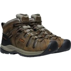 KEEN Men's Flint II Waterproof Mid Soft Toe Workboot -All Shoe Shop 2083250 202 alt2