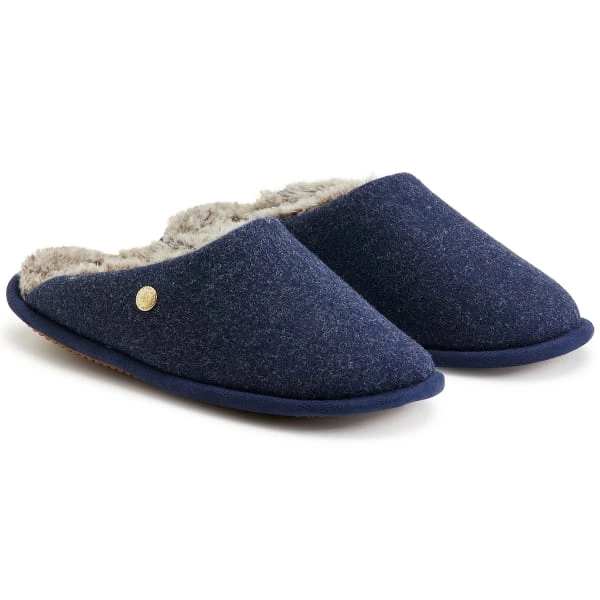FAMOUS MAKER Women's Bailey Microwool Scuff Slippers 1 FAMOUS MAKER Women's Bailey Microwool Scuff Slippers
