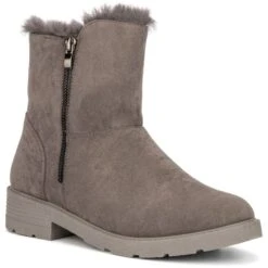 OLIVIA MILLER Women's Rosemary Faux Fur Boots
