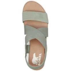 SOREL Women's Cameron Flatform Wedge Slingback Sandals -All Shoe Shop 2085928 006 alt4