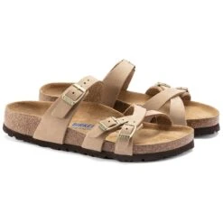 BIRKENSTOCK Women's Franca Soft Footbed Sandals -All Shoe Shop 2085992 107 alt2