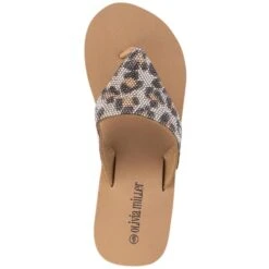 OLIVIA MILLER Women's Animal Print Wedge Sandals -All Shoe Shop 2087791 205 alt5