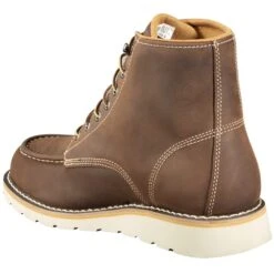 CARHARTT Men's Waterproof 6" Moc Toe Wedge Boot, Wide -All Shoe Shop 2088022 202 alt3
