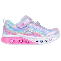 SKECHERS Girls' Flutter Heart Lights - Groovy Swirl Shoes 8 SKECHERS Girls' Flutter Heart Lights - Groovy Swirl Shoes -All Shoe Shop 2090306 508 alt2
