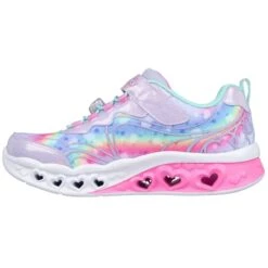 SKECHERS Girls' Flutter Heart Lights - Groovy Swirl Shoes 9 SKECHERS Girls' Flutter Heart Lights - Groovy Swirl Shoes -All Shoe Shop 2090306 508 alt3