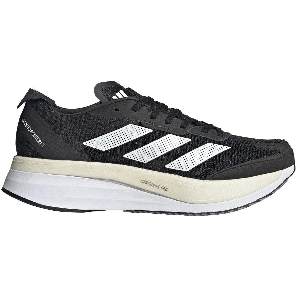 ADIDAS Men's Adizero Boston 11 (Core Black/Footwear White/Carbon) 1 ADIDAS Men's Adizero Boston 11 (Core Black/Footwear White/Carbon)