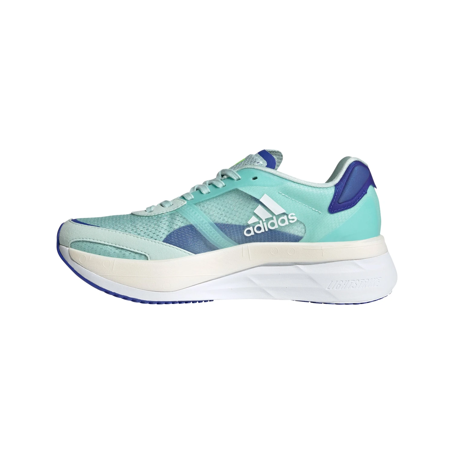 ADIDAS Women’s Adizero Boston 10 (Halo Mint/Cloud White/Sonic Ink) 2 ADIDAS Women’s Adizero Boston 10 (Halo Mint/Cloud White/Sonic Ink) - Image 2