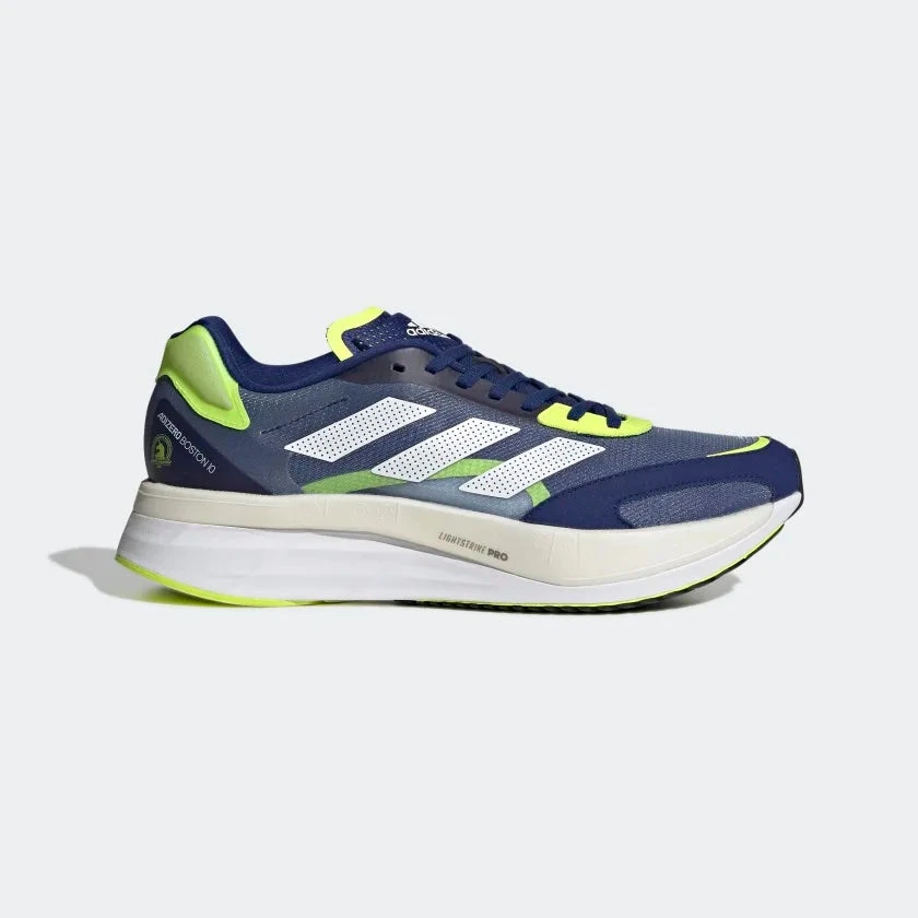 ADIDAS Men's Adizero Boston 10 (Victory Blue/Cloud White/Solar Yellow) 1 ADIDAS Men's Adizero Boston 10 (Victory Blue/Cloud White/Solar Yellow)