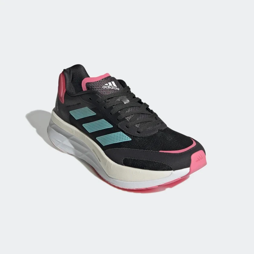 ADIDAS Women's Adizero Boston 10 (Carbon/Mint Ton/Rose Tone) 3 ADIDAS Women's Adizero Boston 10 (Carbon/Mint Ton/Rose Tone) - Image 3