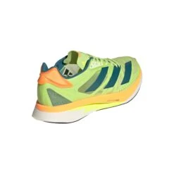 ADIDAS Unisex Adizero Adios Pro 2 (Pulse Lime/Real Teal/Flash Orange) -All Shoe Shop GX3124 FTW photo back lateral top white
