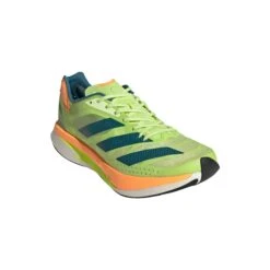 ADIDAS Unisex Adizero Adios Pro 2 (Pulse Lime/Real Teal/Flash Orange) -All Shoe Shop GX3124 FTW photo front lateral top white